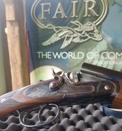 F.A.I.R. Iside Vintage − Praxistest von zwei neu aufgelegten Gewehrklassikern: Doppelflinte und Doppelbüchse Die FAIR Iside Vintage in der Ausführung als Doppelflintenmodell.