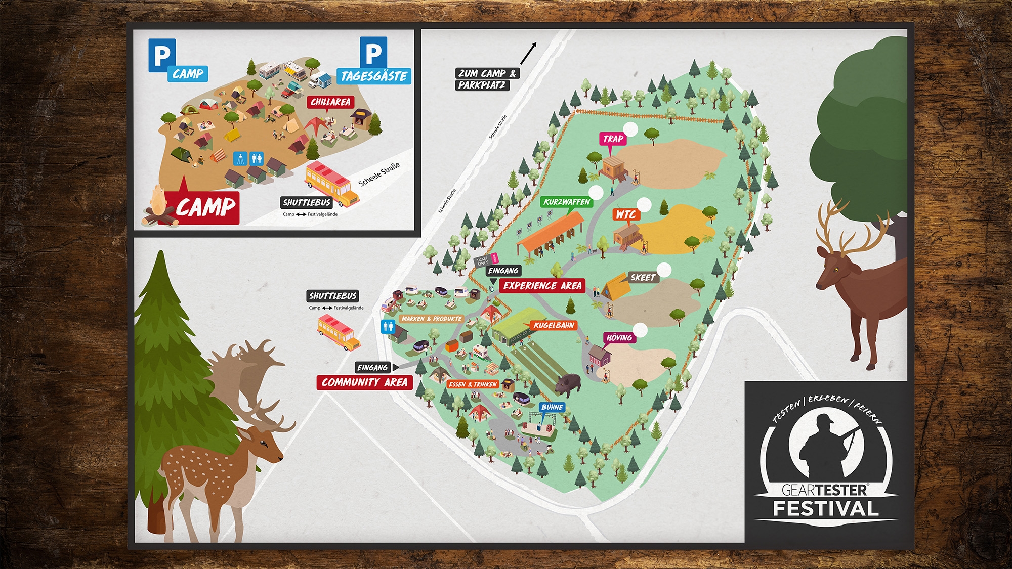 jagd-news: Ankündigung: GEARTESTER FESTIVAL 2023 vom 11.08 bis 13.08 – alle Veranstaltungs-Infos und Partner vor Ort