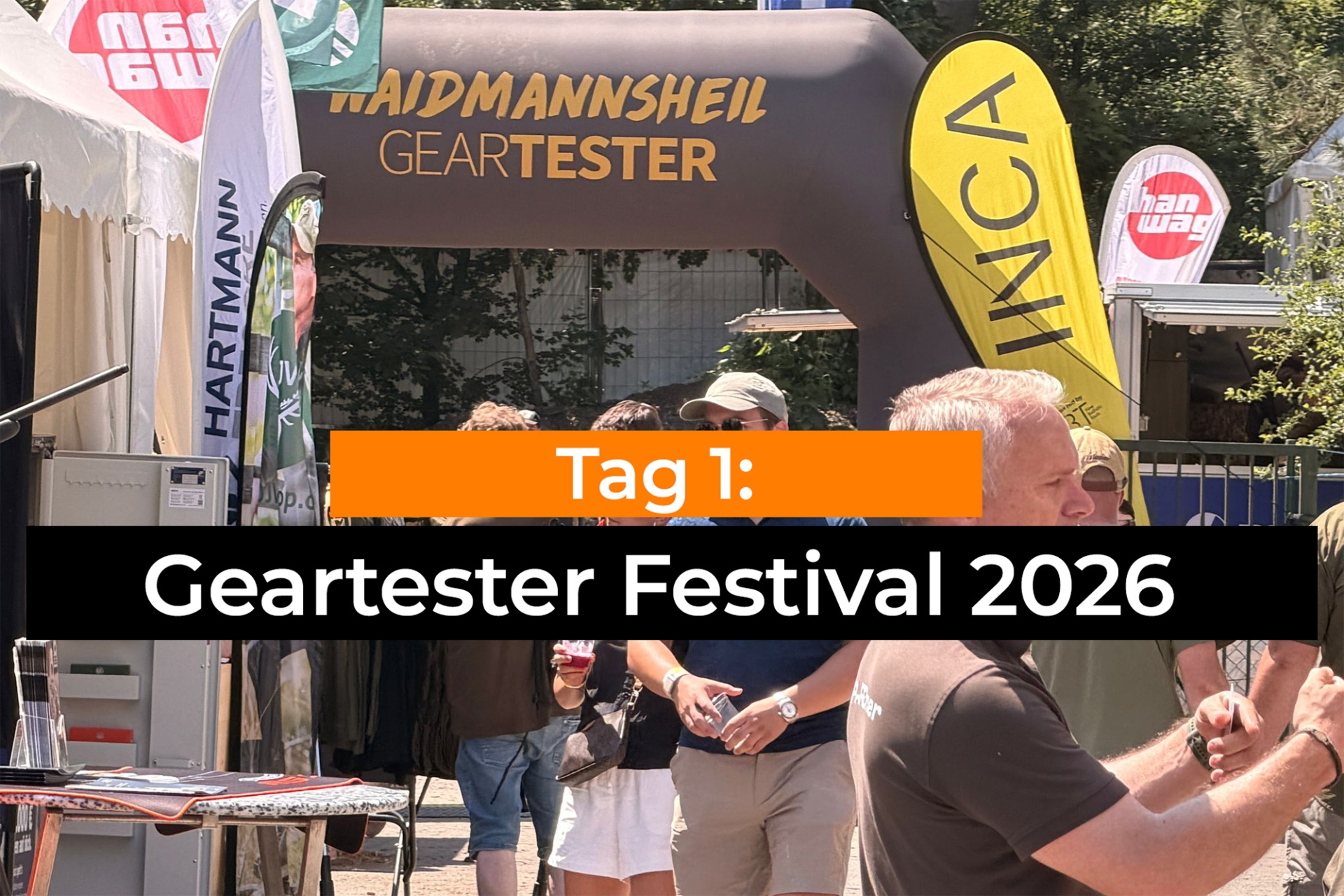 jagd-news: Geartester Festival 2026 – Tag 1: Der erste Bericht mit Produktneuheiten und Videos vom Festival für Jäger