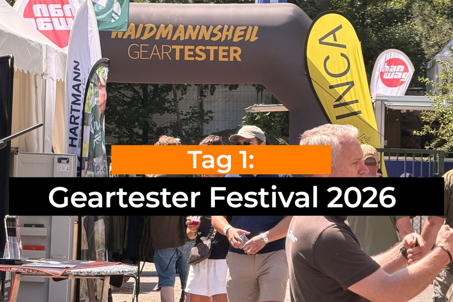 Geartester Festival 2026 – Tag 1: Der erste Bericht mit Produktneuheiten und Videos vom Festival für Jäger Geartester Festival 2025