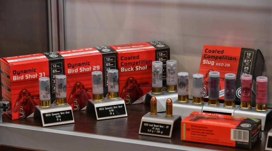 GECO Munition für IPSC-Schützen Muntion von GECO für den dynamischen Schießsport auf der HIT Show 2019.
