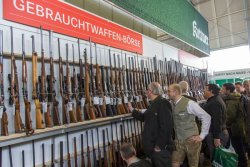 Messe Hohe Jagd und Fischerei in Salzburg 2018 Gebrauchtwaffen-Börse bei der Hohe Jagd & Fischerei