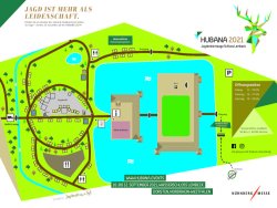 HUBANA 2021: Video-Interview zu den Jagderlebnistagen auf Schloss Lembeck vom 10. bis 12. September Übersichtsplan zur HUBANA 2021.