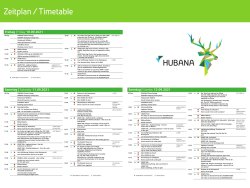 HUBANA 2021 startet am Wochenende – all4hunters berichtet Live vom Event Rahmenprogramm der HUBANA 2021.