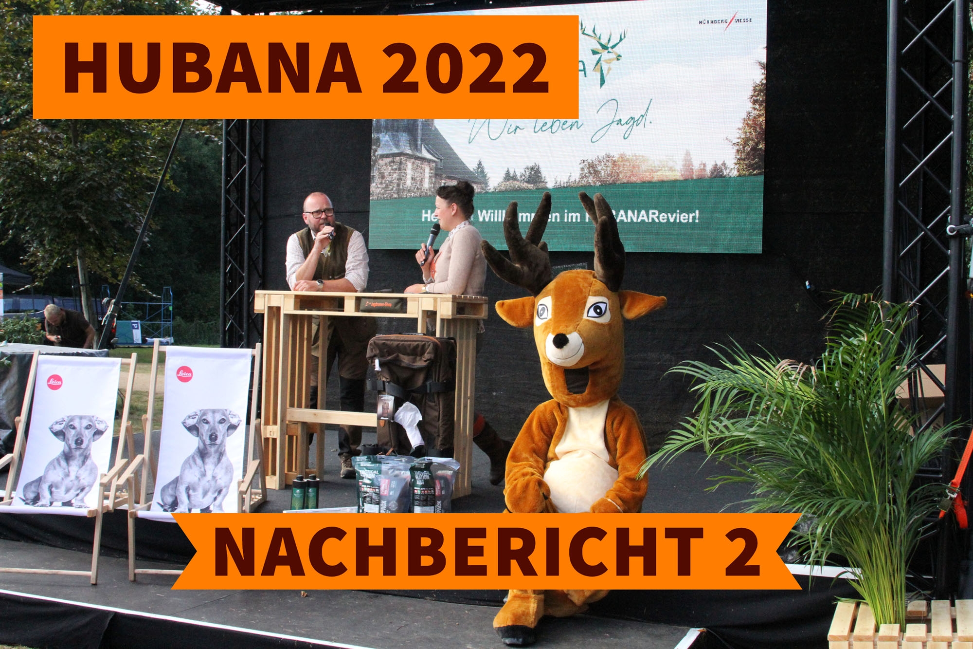 HUBANA: HUBANA 2022: Nachbericht Teil 2 zur Jagderlebnismesse auf Schloss Lembeck − noch mehr neue Produkte und wissenswerte Informationen 