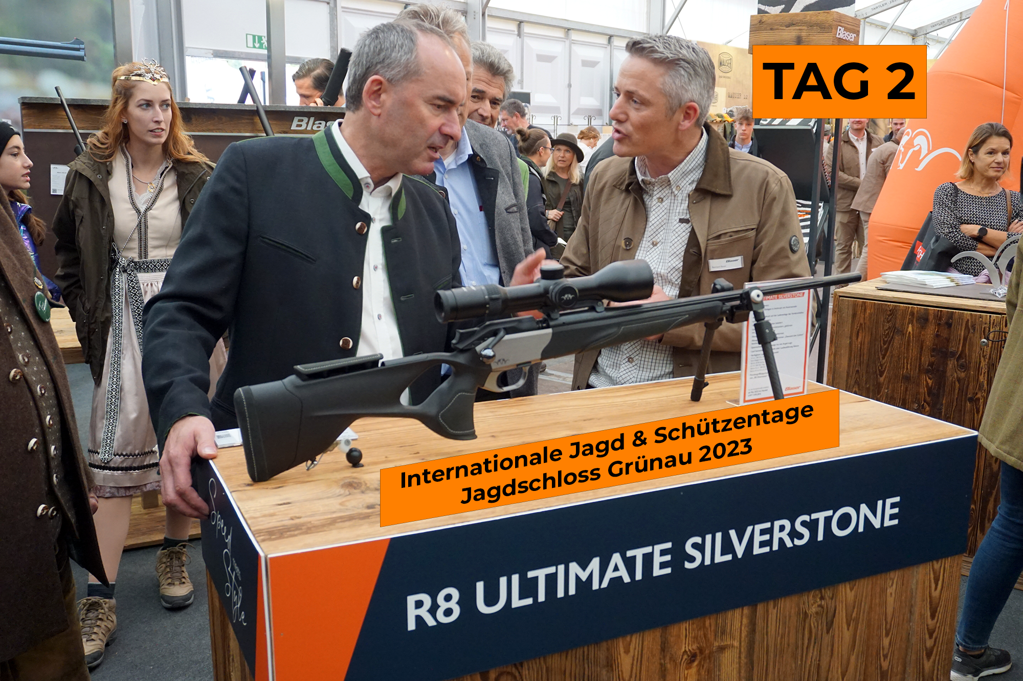Messe Grünau: Klare Kante zur Wolfsbejagung und zum Waffenrecht: Hubert Aiwanger spricht exklusiv mit all4hunters.com auf der Messe in Grünau