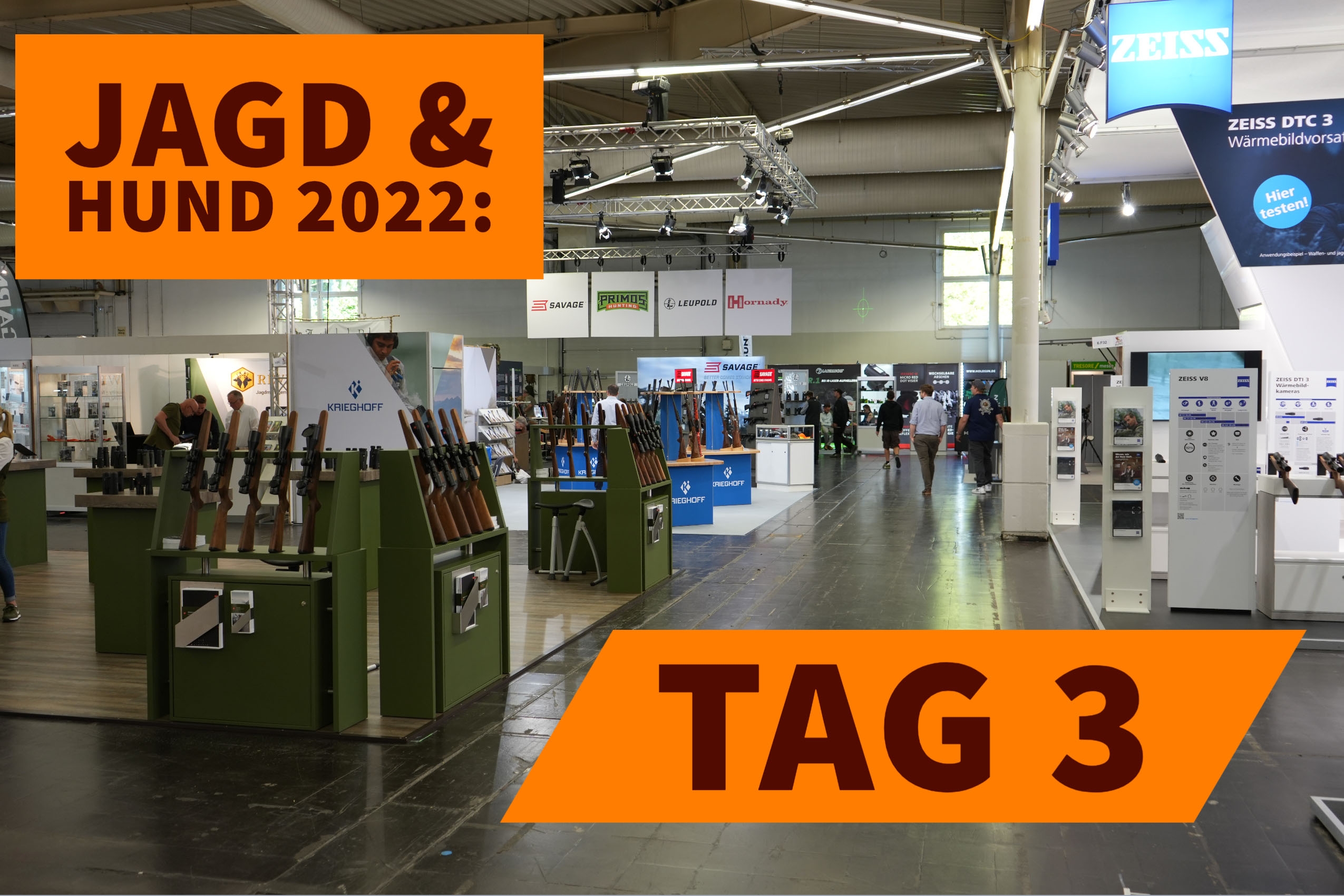 jagd-und-hund: Jagd & Hund 2022: Weitere interessante Neuheiten von der Messe mit exklusiven Video-Interviews - Tag 3