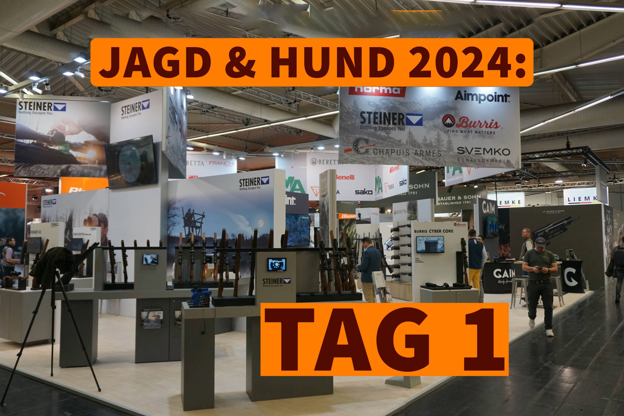 jagd-und-hund: Jagd & Hund 2024: Das sind unsere Videos und Highlights bei Jagdwaffen, Optik, Munition und Zubehör für den Jäger