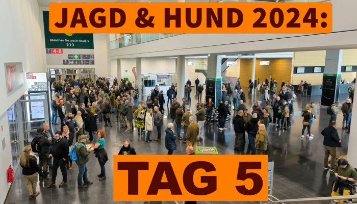 jagd-und-hund: Jagd & Hund 2024, Tag 5: Zwischenfazit von der Messe Dortmund − Aussteller und Besucher zufrieden, dazu gibt's noch weitere Neuheiten und interessante Videos