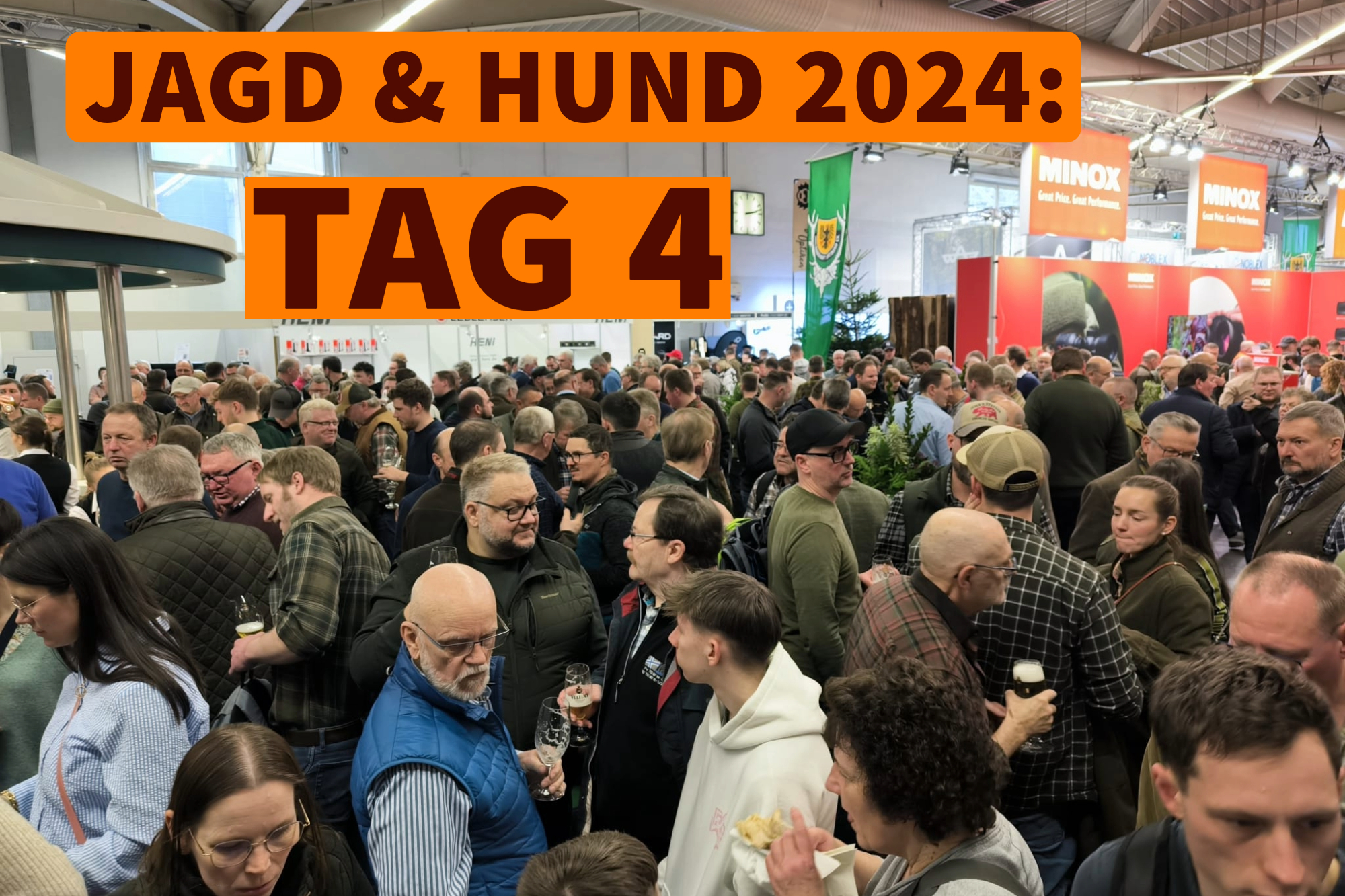 jagd-und-hund: Jagd & Hund 2024, Tag 4: Wochenend-Stimmung und noch mehr noch Neuheiten bei Waffen, Optik und Zubehör