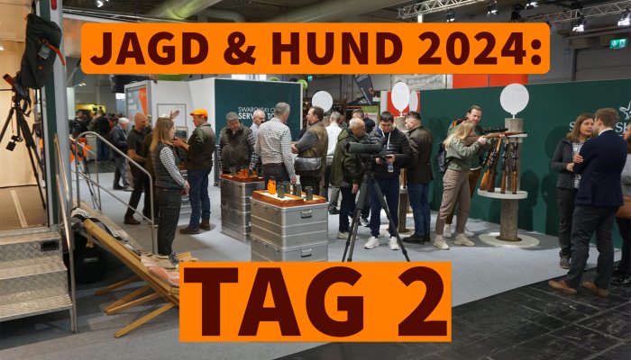jagd-und-hund: Jagd & Hund 2024 - Tag 2: Mehr Videos und weitere Neuheiten bei Jagdwaffen, Sportwaffen, Optik und Messer