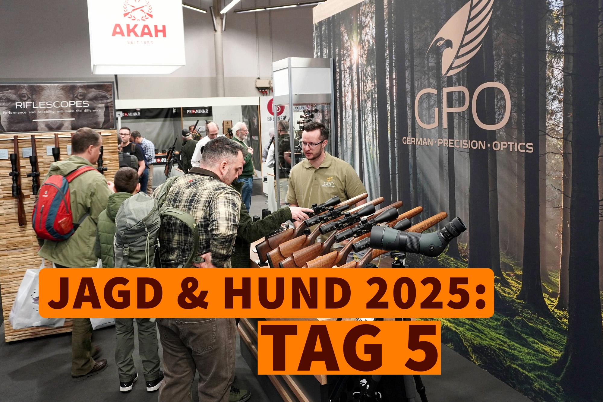 jagd-und-hund: Jagd & Hund 2025: Wochenend-Stimmung auf Europas größter Jagdmesse, und immer wieder gibt's Neuheiten bei Waffen, Optik, Munition und Zubehör zu entdecken jagd-und-hund: Jagd & Hund 2025: Wochenend-Stimmung auf Europas größter Jagdmesse, und immer wieder gibt's Neuheiten bei Waffen, Optik, Munition und Zubehör zu entdecken