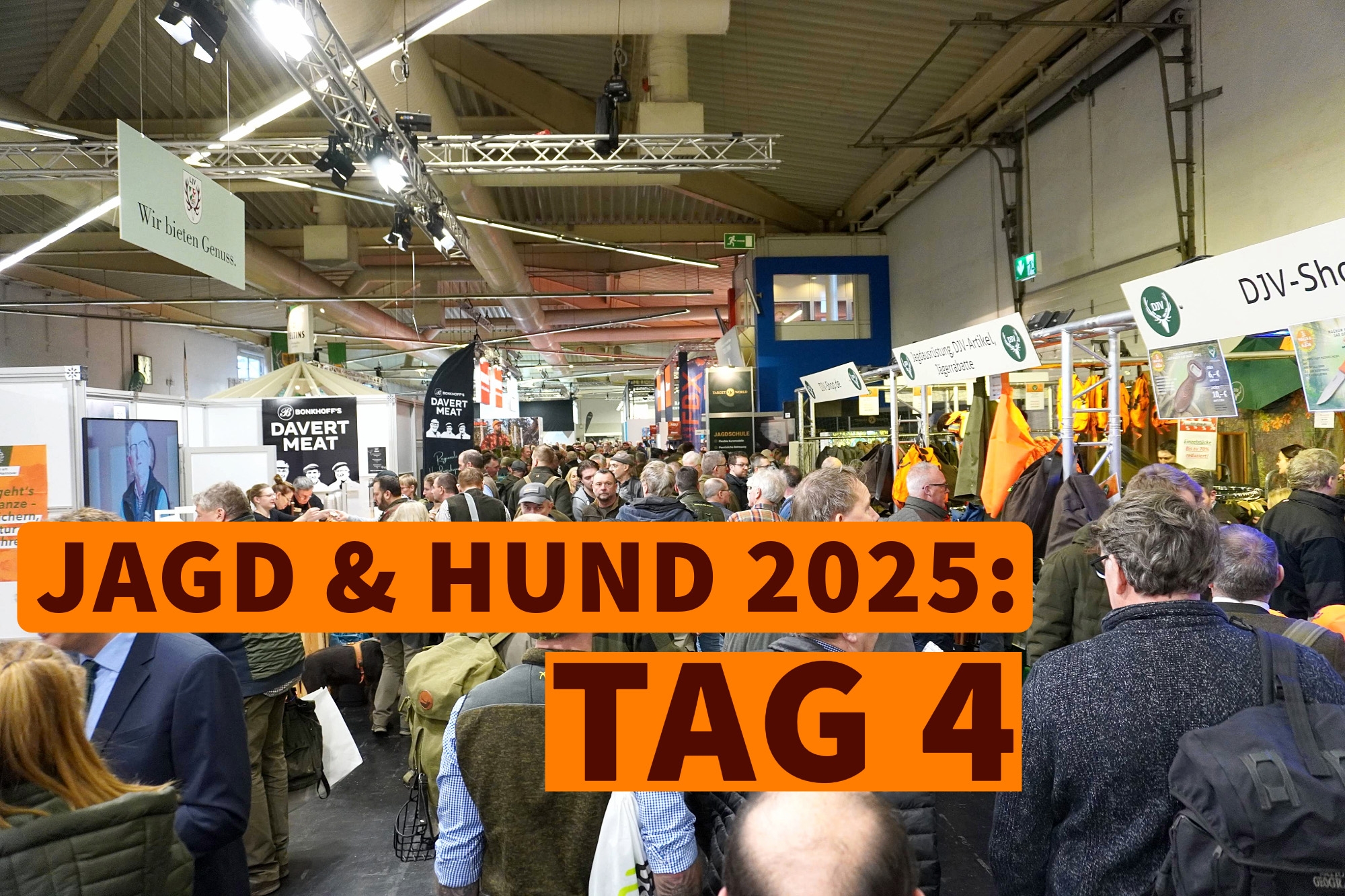 jagd-und-hund: Jagd & Hund 2025, Tag 4: Volle Hallen bei Europas größter Jagdmesse in Dortmund – was gibt es Neues bei Waffen, Optik, Munition und Zubehör (und bei den Jägern)? jagd-und-hund: Jagd & Hund 2025, Tag 4: Volle Hallen bei Europas größter Jagdmesse in Dortmund – was gibt es Neues bei Waffen, Optik, Munition und Zubehör (und bei den Jägern)?