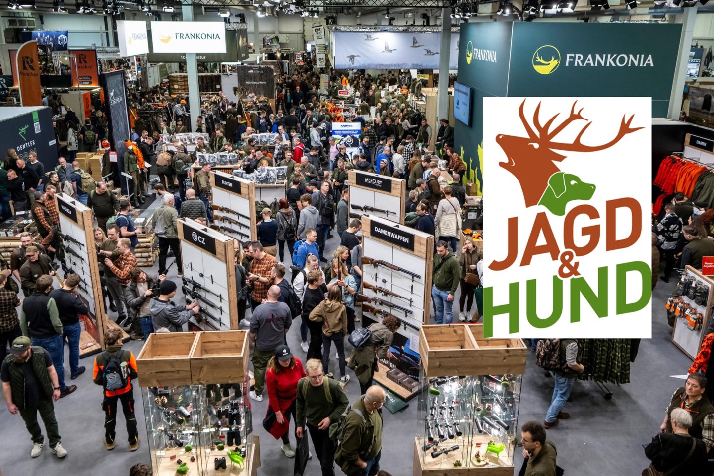 Vorschau Jagd & Hund 2025: Das erwartet uns in diesem Jahr auf der größten Jagdmesse Europas Volle Hallen auf der Jagd & Hund.