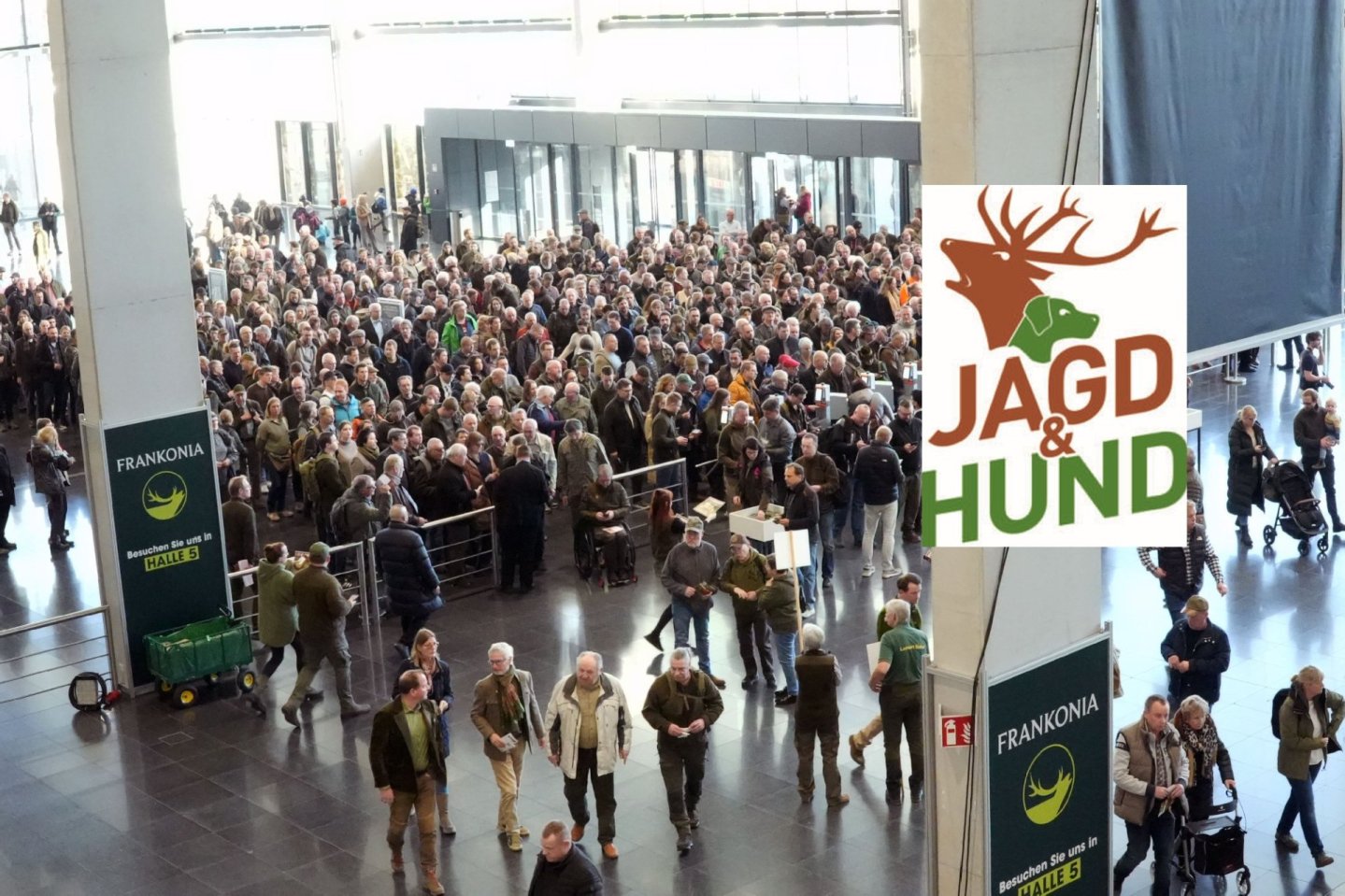 Jagd und Hund 2026: Eingangsbereich