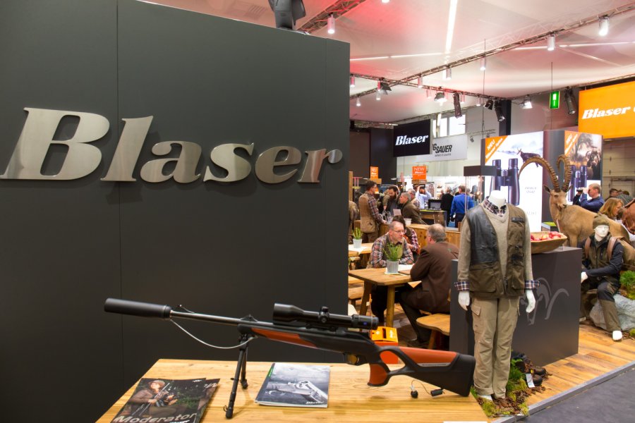 Live vor Ort auf der JAGD & HUND 2017: Messebericht und Übersicht Messestand von Blaser auf der JAGD & HUND