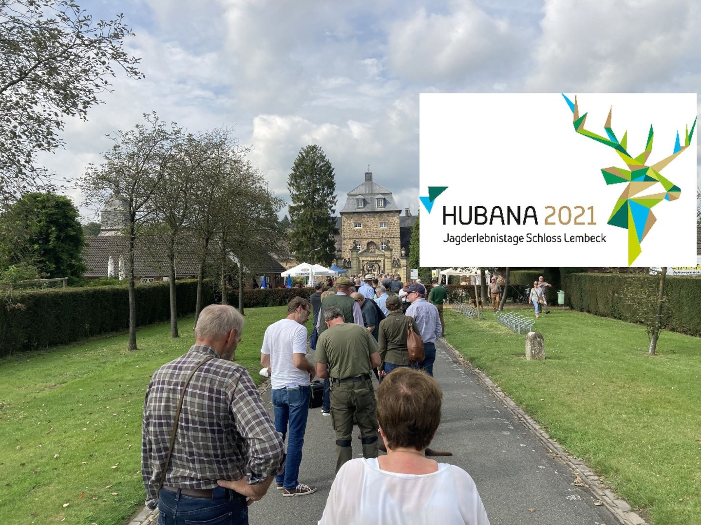 Hubana 2021 Schloss Lembeck Eingang
