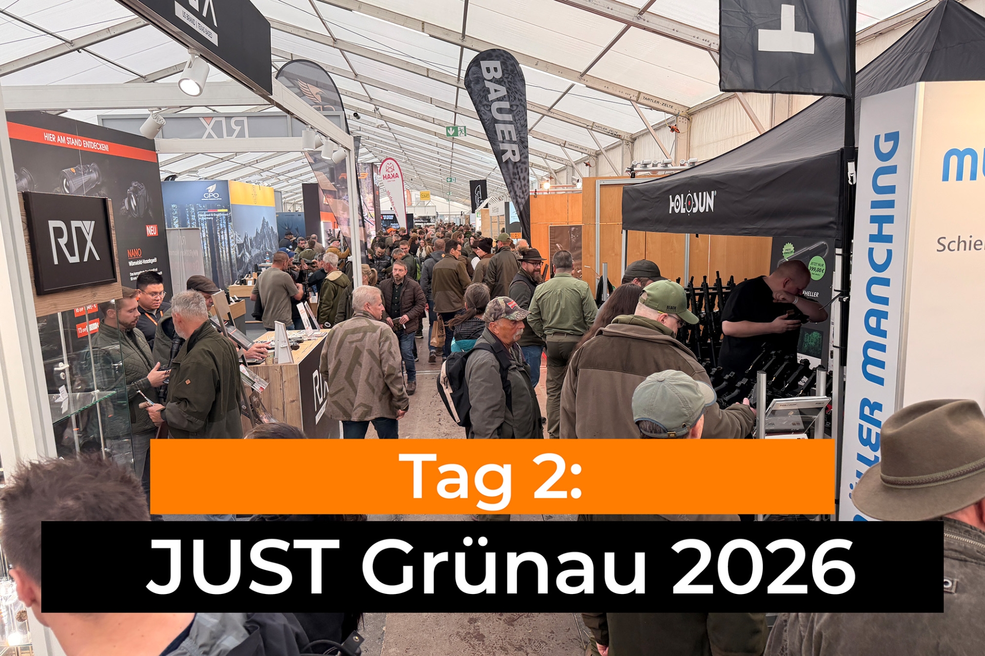 Messe Grünau: Volle Hütten und viel los auf dem Gelände bei den 12. JUST rund um Schloss Grünau – unser Bericht von Tag 2