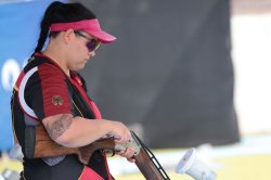 Im Video-Interview: Trap-Olympiateilnehmerin und Jägerin Katrin Murche Kathrin Murche bei den Olympischen Spielen 2024 in Paris.