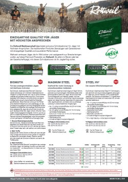 Der neue ALLJAGD Katalog für 2024/2025 ist ab sofort erhältlich: Alles für Jäger, Sportschützen und Outdoor-Fans Der neue ALLJAGD Katalog für 2024/2025 ist ab sofort erhältlich: Alles für Jäger, Sportschützen und Outdoor-Fans
