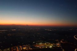 Hunter Brothers: Jagd auf Muntjaks und Wasserrehe in England Ausblick aus dem Flugzeug