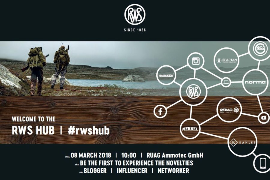 RWS HUB: Blogger Event vor der IWA 2018 RWS HUB Hunting Blogger Event