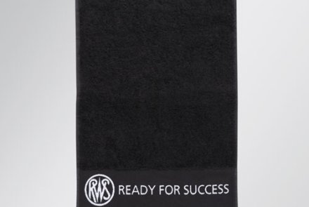 RWS Online-Shop: 20 % Rabatt zum dritten Jubiläum RWS Handtuch READY FOR SUCCESS für ehrgeizige Sportler