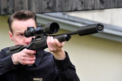 Sauer 404 Synchro XTC im Anschlag Sauer 404 Synchro XTC im Anschlag