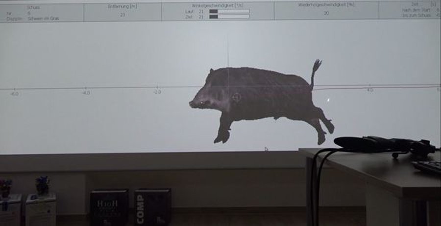 Besuch im Schießkino: Schießtechnik und Treffsicherheit verbessern Richtiges Vorhaltemaß und optimalen Haltepunkt im Schießkino trainieren