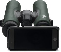 Neue Fernglasgeneration: CL Companion von Swarovski Optik Swarovski CL Companion mit Phone Adapter und Smartphone zur Aufnahme von Bildern