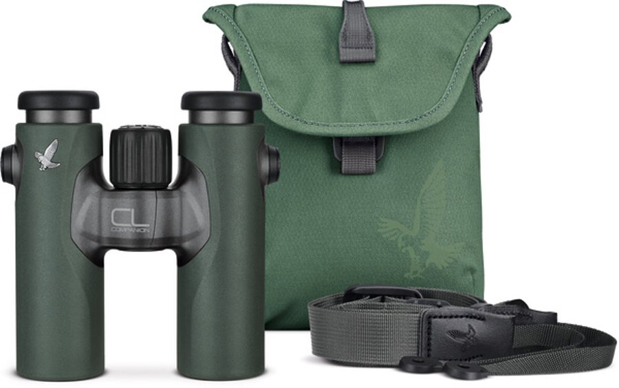 Neue Fernglasgeneration: CL Companion von Swarovski Optik Fernglas Swarovski CL Companion mit Fernglasriemen und Tragetasche als Zubehör