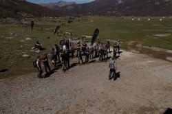 Swarovski Hunting Summit 2018 in Kroatien. Teilnehmer werden eingewiesen und bekommen erste Informationen.