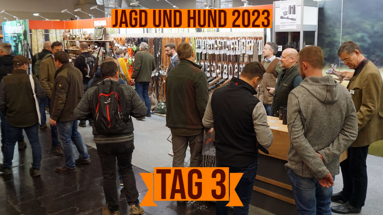 jagd-und-hund: Jagd & Hund 2023: Edle Jagdwaffen, neue Optiken, aber auch moderne Pistolen – in den Videos sehen Sie alles!