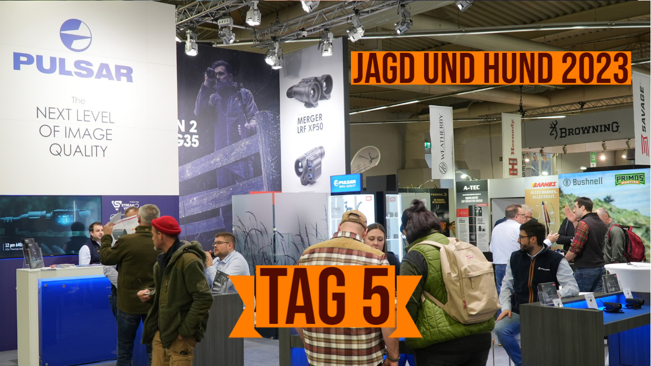 jagd-und-hund: Jagd & Hund 2023: Aktuelle Trends schaffen neue Absatzmärkte bei Jagdwaffen, Zielfernrohren, Munition, Wärmebildgeräten, Gehörschutz und Jagdbekleidung.