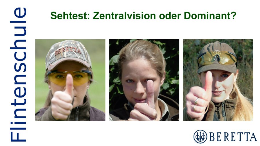 Microsoft PowerPoint - Beretta Junior Shooting Camp 2025 - LJV NRW Zentralvision oder Dominant beim Flintenschuss