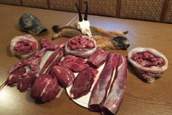 Wild-Rezept: Wildsteak mit Speck in Rotweinsoße Verschiedens Wildbret