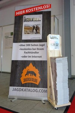 40 Jahre Fachzeitschrift WM Intern Jagdkatalog auf der Jagd und Hund 2018