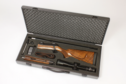 ALLJAGD: jagdliche Produkte für den Sommer 2017 im Angebot Repetierbüchse Sauer 202 Take Down "Edition ALLJAGD" zerlegt im Koffer