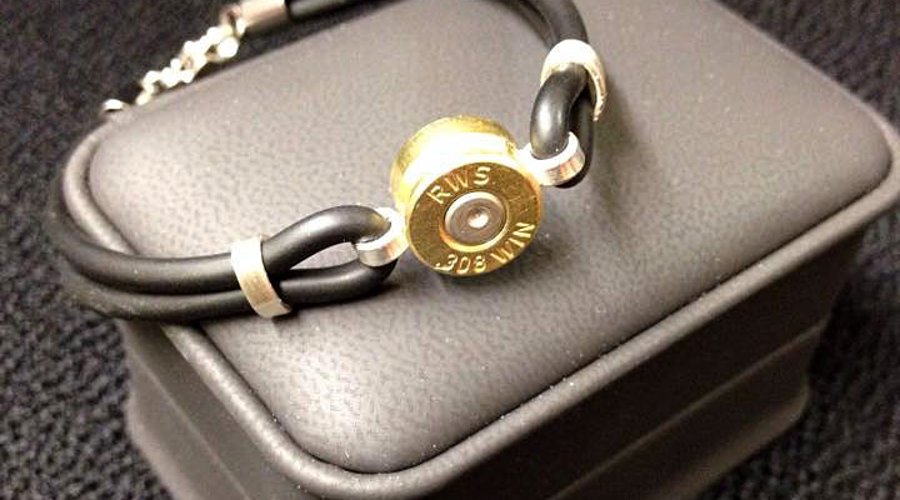 Kleine Jagdschmuckschmiede Armband mit Zündhütchen