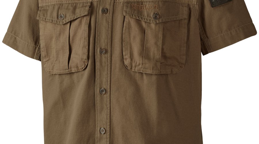 HÄRKILA Neuheiten 2017: funktionale Bekleidung für Jäger Kurzärmeliges Jagdhemd HÄRKILA PH Range