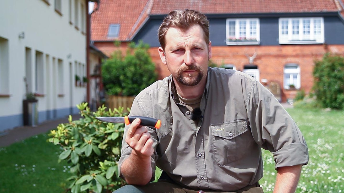 Messer von Mora für die Jagd im Praxistest Jäger testet Mora Messer in der jagdlichen Praxis