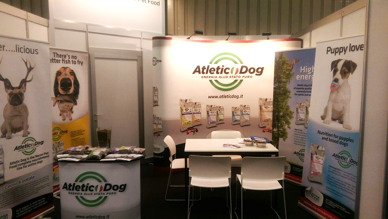 necon: Atletic Dog Hundefutter aus Italien auf der IWA 2016 necon: Atletic Dog Hundefutter aus Italien auf der IWA 2016