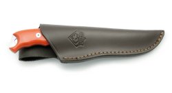 PUMA Messer: Das neue IP dexter in zwei Ausführungen PUMA IP dexter orange II Messer in der sattelledernen Steckscheide