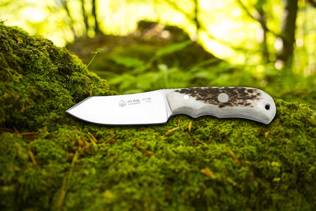 puma-messer: Handliche Jagdmesser: PUMA IP ela stag und olive
