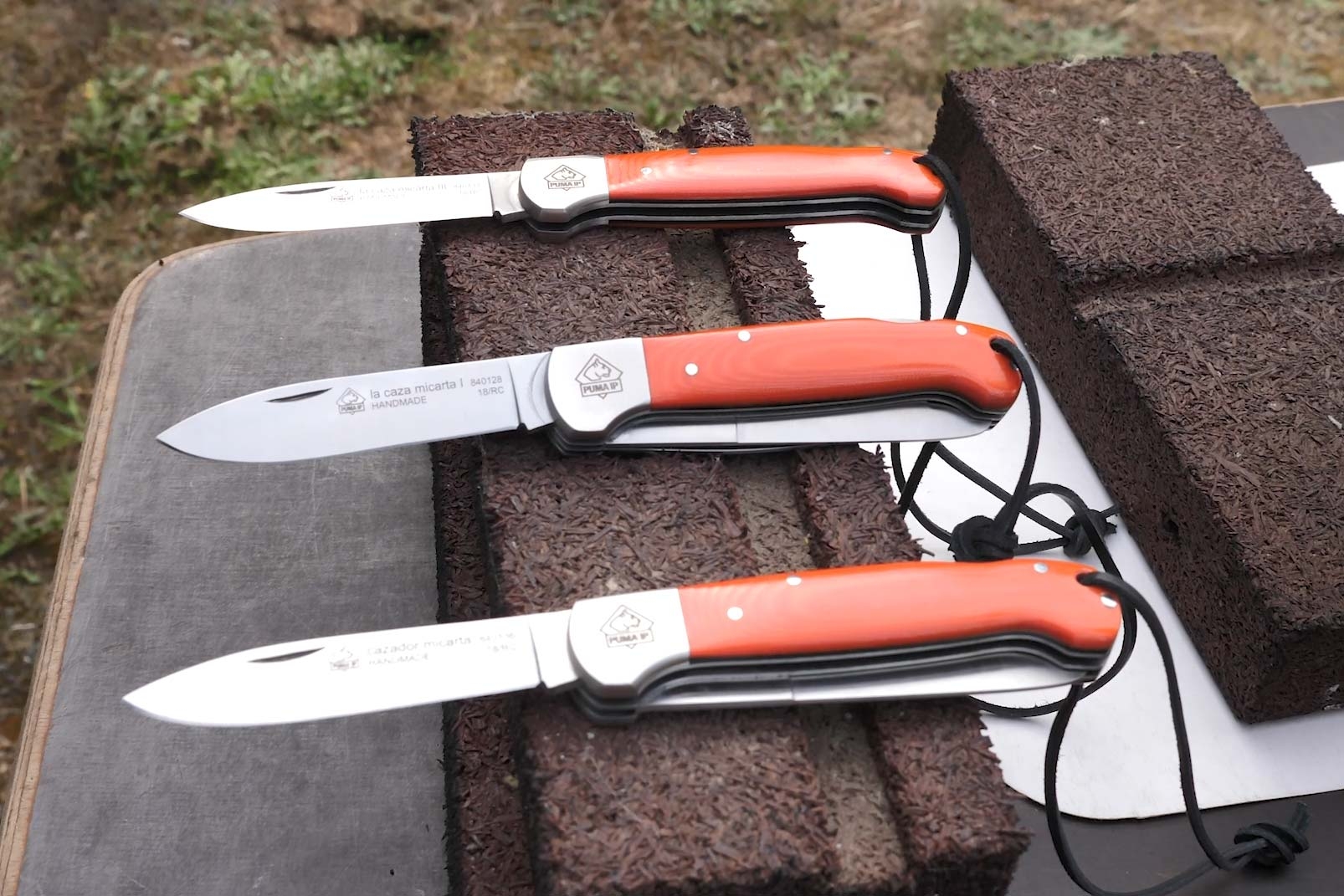 puma-messer: Test & Technik: Jagdtaschenmesser-Reihe PUMA IP cazador & la caza micarta