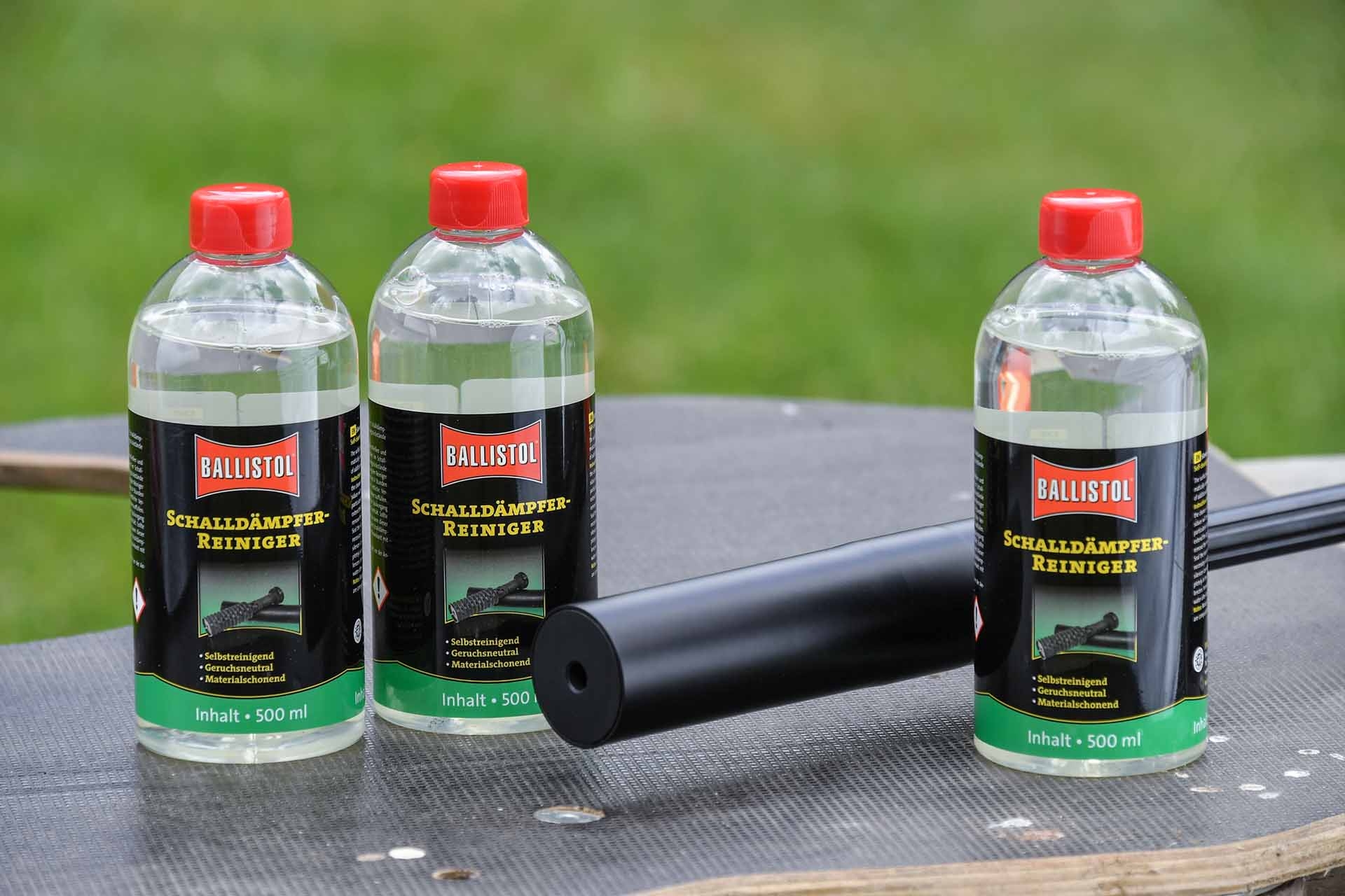 ballistol: Schalldämpferpflege: Der Schalldämpfer-Reiniger von Ballistol im Test mit Video