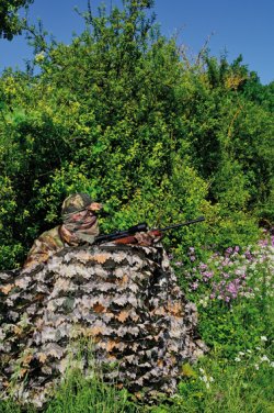 Das Camouflage-Muster: Wenn Silhouetten verschwinden Ganzkörpertarnung in Camouflage-Tarnschirm