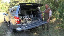 FIAT Fullback: Das Auto für den Jäger Der Laderaum des FIAT Fullback für jeden Jagd- und Transportbedarf.