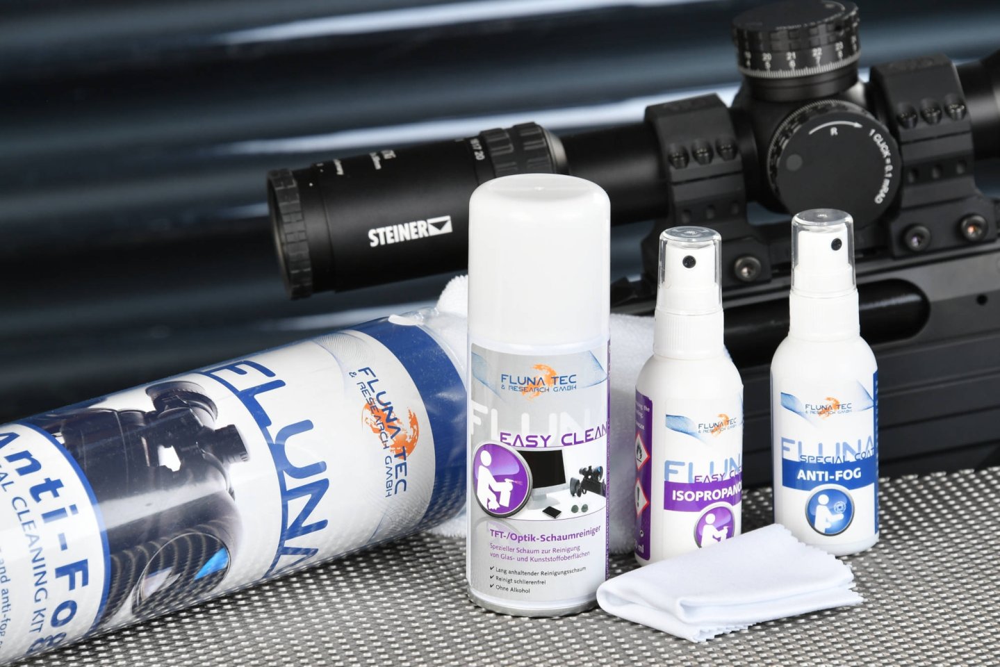 Klare Sicht ohne Beschlagen – ein Sicherheitsgewinn mit dem Fluna Tec Optik-Pflegeset und Fluna Anti Beschlag Fluna Tec Optik-Pflegeset