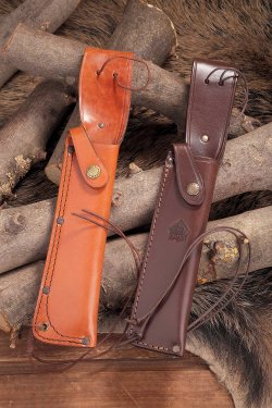 Test & Technik: Neue Bowie-Messer von PUMA Linienführung der Scheide von Bowie Messern